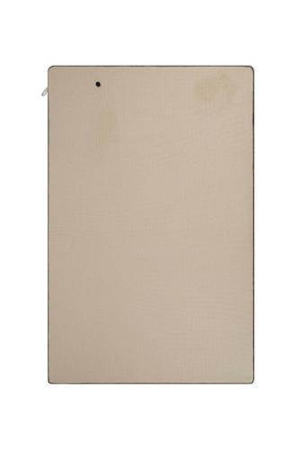 Coincasa βαμβακερή πετσέτα θαλάσσης μονόχρωμη με κουμπότρυπα 150 x 100 cm - 007364071 Μπεζ